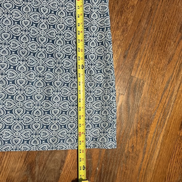 Vineyard Vines summer Tile Indio print linen dress - Picture 14 of 16